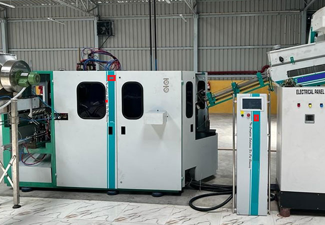 BOTTLE BLOWING STATION